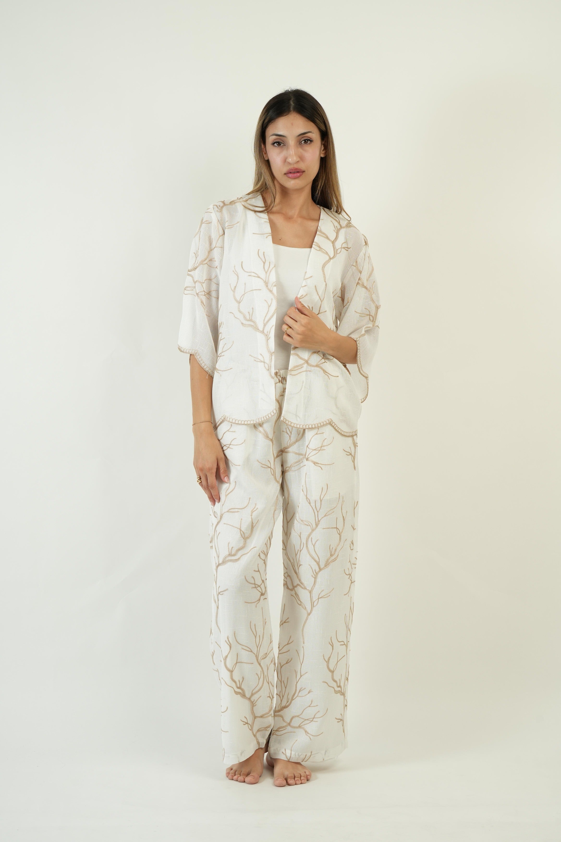 Embroidered Rawa Set