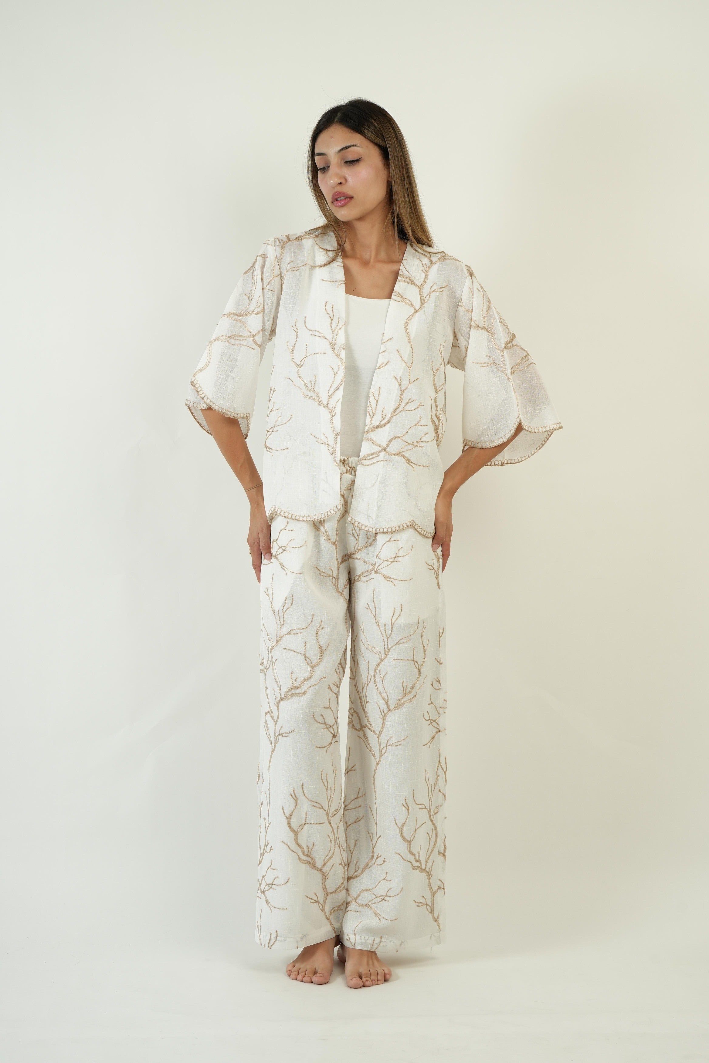 Embroidered Rawa Set