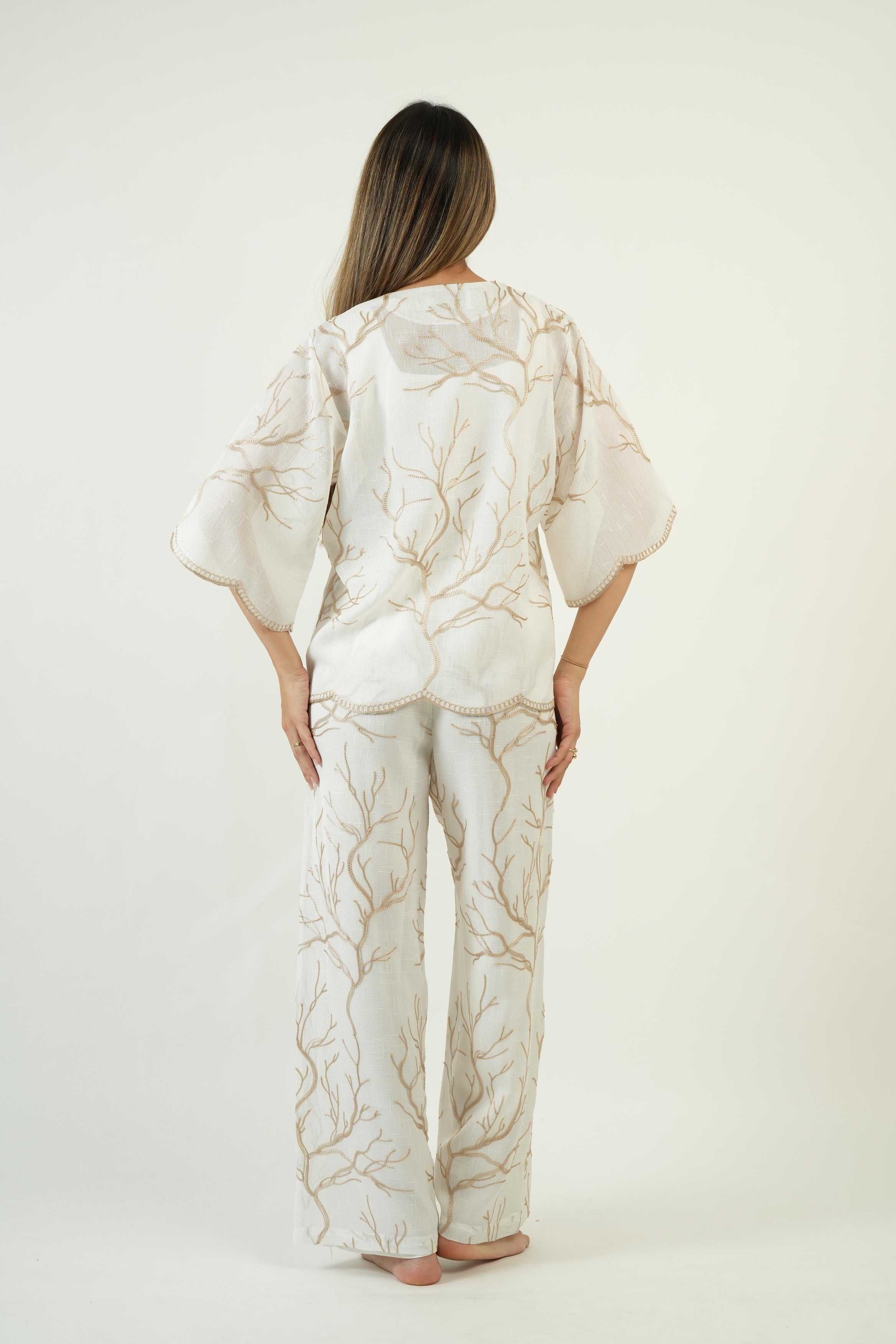 Embroidered Rawa Set