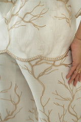 Embroidered Rawa Set