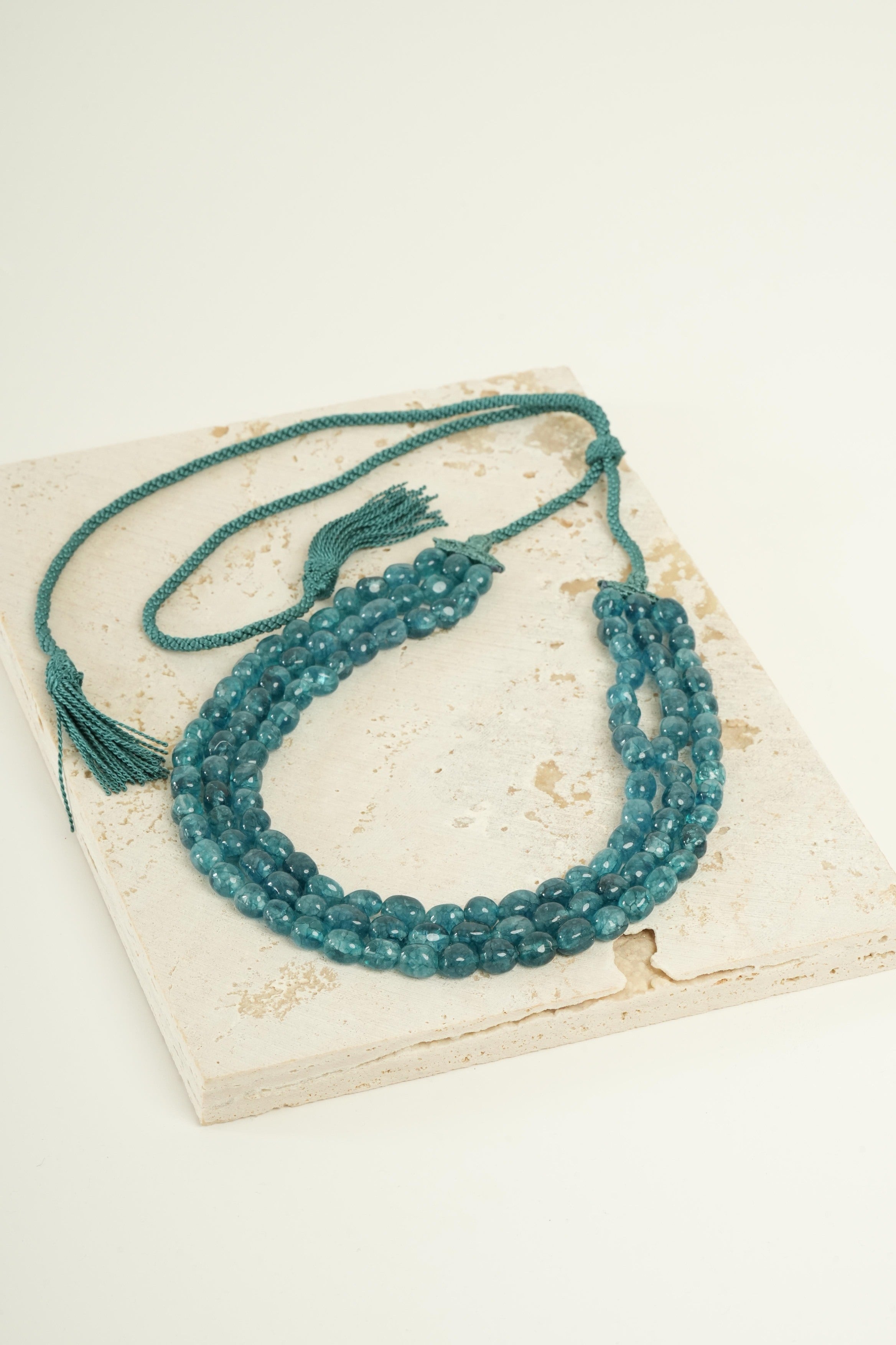 Multi-Strand Long Necklace