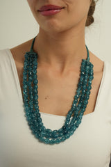 Multi-Strand Long Necklace