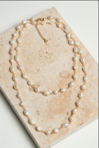 Natural Pearl Long Necklace