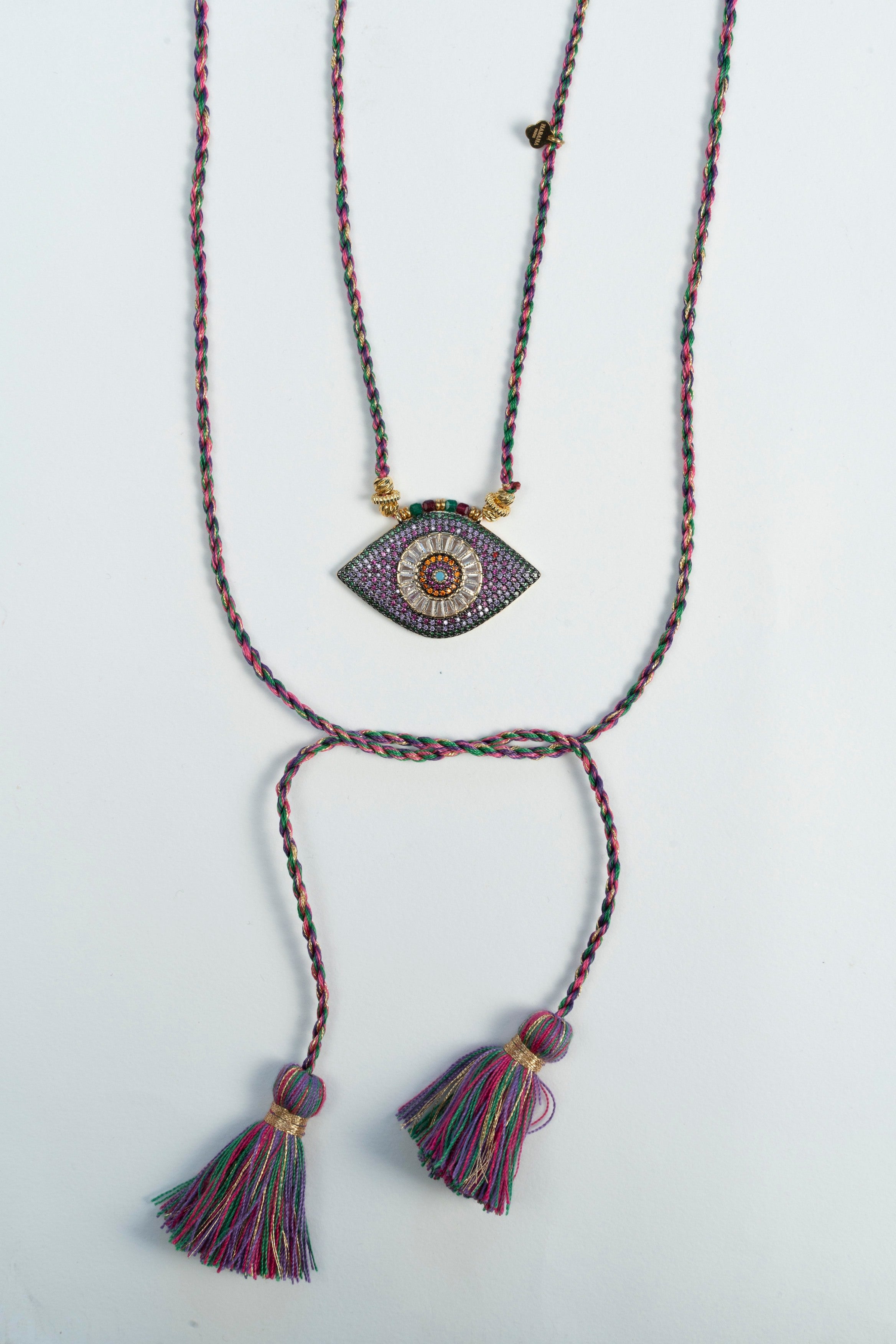Cord Necklace with Pendant