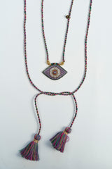 Cord Necklace with Pendant